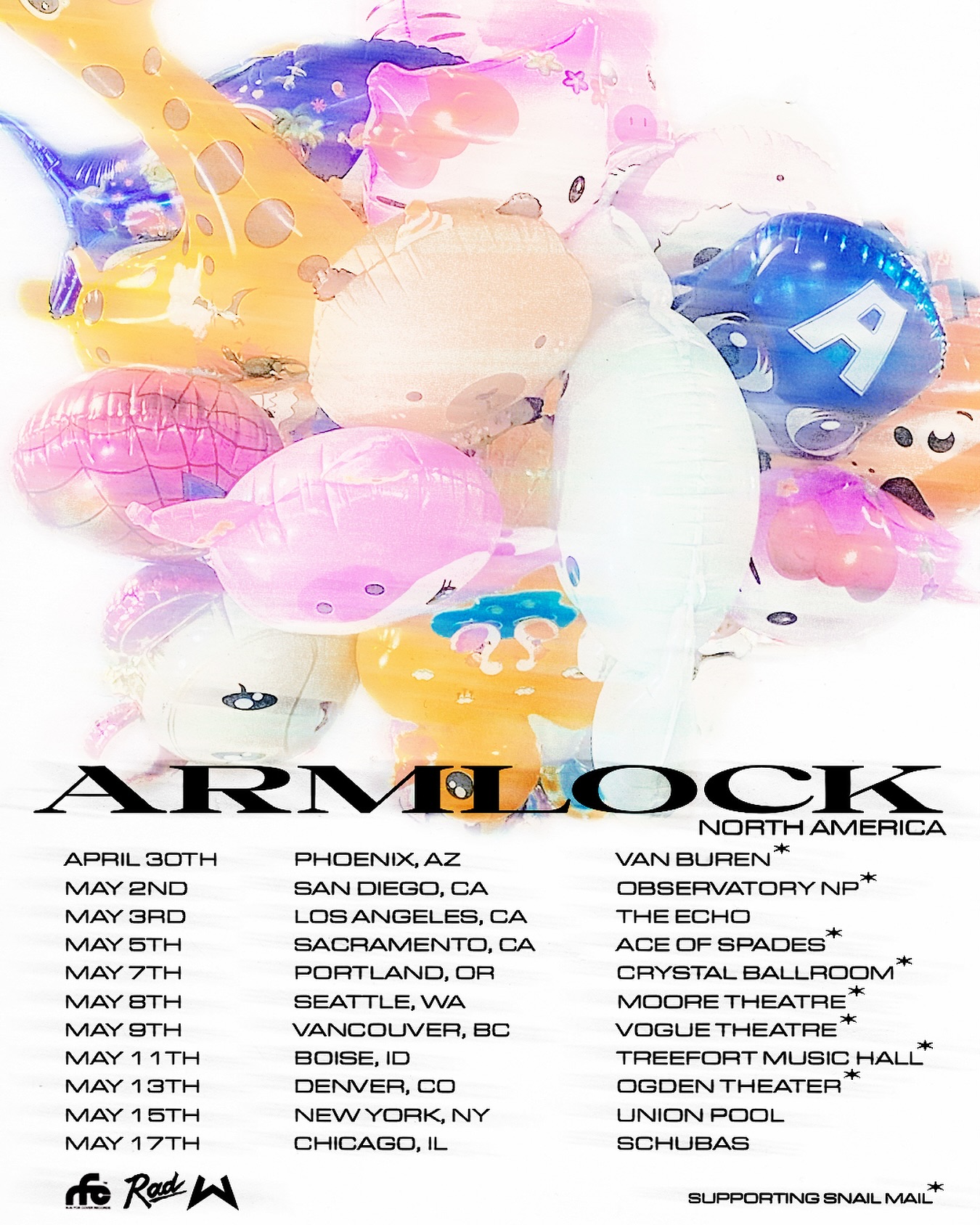 Armlock Tour Poster 2026